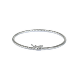 Pulseras Bangles - Twist Silver