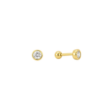 Aretes Mini - Little Bezel
