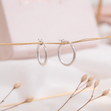 Argollas - Snake Silver S