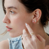 Argollas - Twist Mini Estrella