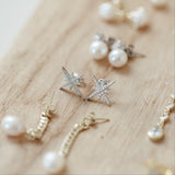 Aretes Mini - Spark Silver