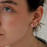Aretes Mini - Pink Glow