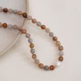 Collares - Cuarzo Café