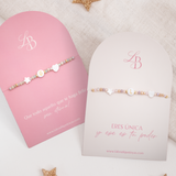 Pack de 8 Pulseras Hilo Murano - Inicial