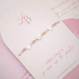 Pack de 8 Pulseras Hilo Murano - Inicial