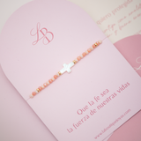 Pack 8 Pulseras Murano - Cruz Candy