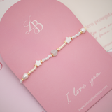 Pulseras Broche - Corazón Jade