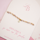 Pulseras Hilo Trenzada - Estrella Nude