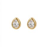 Aretes Mini- Bezel Drop