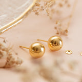Aretes Mini - Bombitas doradas M