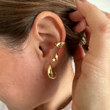 Argollas - Drop Hoops S