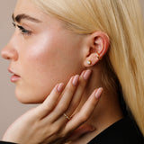 Aretes Mini - Punto de Luz Gold