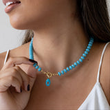 Collares - Cuarzo Aqua