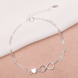 Pulseras Broche - Amor Infinito Silver