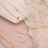 Pulseras Broche - Perlas Silver