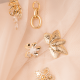 Maxi Aretes - Flor Mariposa