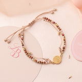 Pulseras Hilo Murano - Guadalupe Rosa