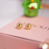 Aretes Mini - Cristal