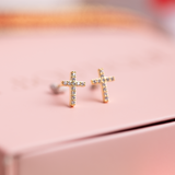Aretes Mini - Cruz