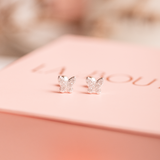 Aretes Mini - Trébol Silver