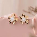 Maxi Aretes - Flor Celestial