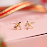 Aretes Mini - Avión