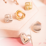 Aretes Mini - Classic Heart Silver