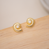 Aretes Mini - Perla Marina