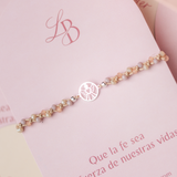 Pulseras Hilo Trenzada - Ángel de la Guarda Silver