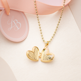 Collares - Relicario Corazón Palette