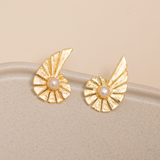 Maxi Aretes - Caracol Perlado