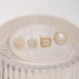 Aretes Mini - Perla Shine