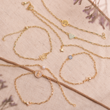 Pulseras Broche - Link Corazón
