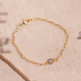 Pulseras Broche - Link Ojo Turco