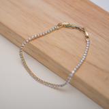 Pulseras Broche - Tennis Gold