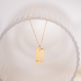 Collares - Placa Niña