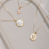 Collares - Virgen Protectora Nacar