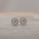 Aretes Mini - Luz de Sol Silver
