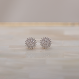 Aretes Mini - Punto de Sol Silver
