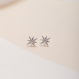 Aretes Mini - Destello Star Silver