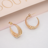 Argollas - Bubble Hoops
