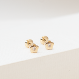 Aretes Mini - Abridores Flor Lucero