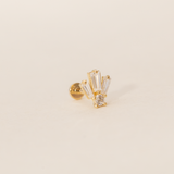 Aretes Piercing - Crystal