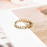 Anillos - Puntos de luz multicolor