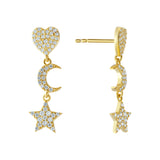 Aretes Mini - Night Love