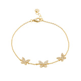 Pulseras Broche - Mariposas Shine