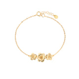 Pulseras Broche - Golden Bloom