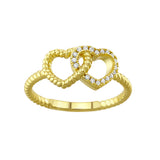 Anillos - Corazones Enlazados