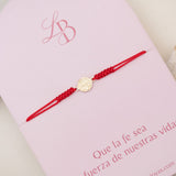Pulseras Hilo Tejidas - San Benito Oro