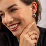 Maxi Aretes - Little Shell Silver